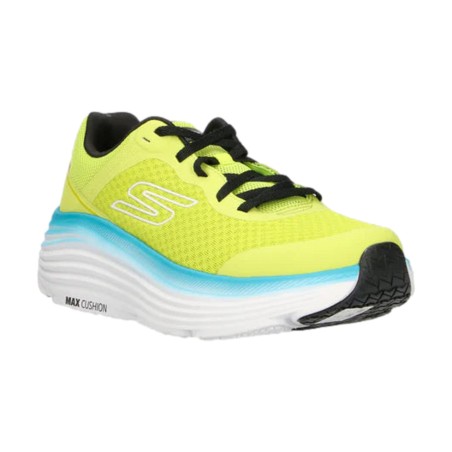SKECHERS 220613 MAX CUSHIONING ENDEAVOUR Sneakers Uomo Stringate Lime