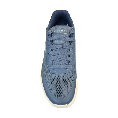 SKECHERS 183310 SPRING ON AIR Sneakers Uomo Stringate Slate 