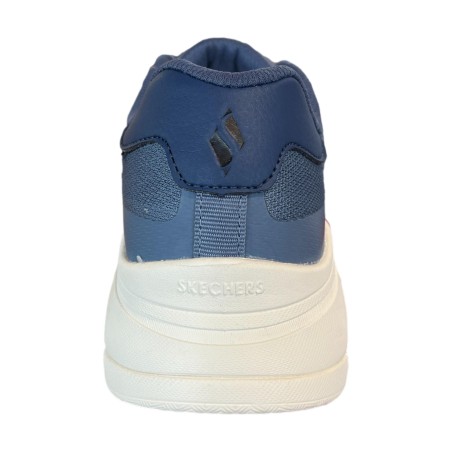 SKECHERS 183310 SPRING ON AIR Sneakers Uomo Stringate Slate 