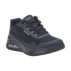 SKECHERS 183310 SPRING ON AIR Sneakers Uomo Stringate Nero 2