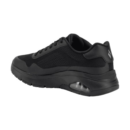 SKECHERS 183310 SPRING ON AIR Sneakers Uomo Stringate Nero