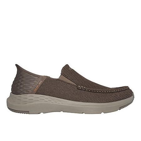 SKECHERS 204804 RALVEN Mocassino Uomo Slip Ins Taupe