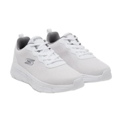 SKECHERS 118109 BOBS B FLEX - ICY ED Sneakers Uomo Stringate White 2