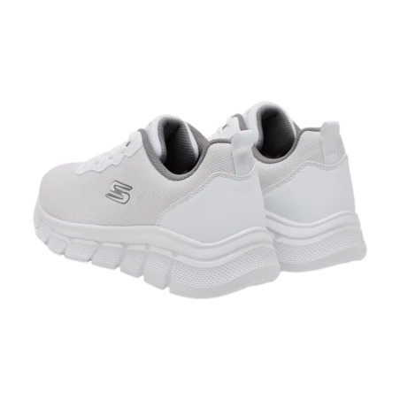SKECHERS 118109 BOBS B FLEX - ICY ED Sneakers Uomo Stringate White