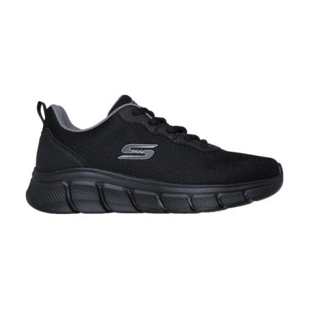 SKECHERS 118109 BOBS B FLEX - ICY EDGE Sneakers Uomo Stringate Nero