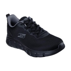 SKECHERS 118109 BOBS B FLEX - ICY EDGE Sneakers Uomo Stringate Nero 2