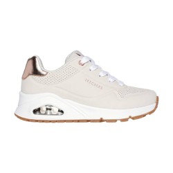 Skechers 310545L SHIMMER AWAY Sneakers Bambina Stringate Natural