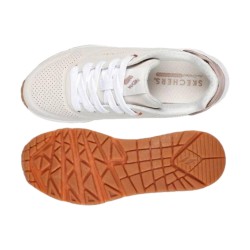 Skechers 310545L SHIMMER AWAY Sneakers Bambina Stringate Natural 2