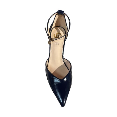 Gold & Gold GP592 Scarpe Donna Décolleté con Cinturino Blu