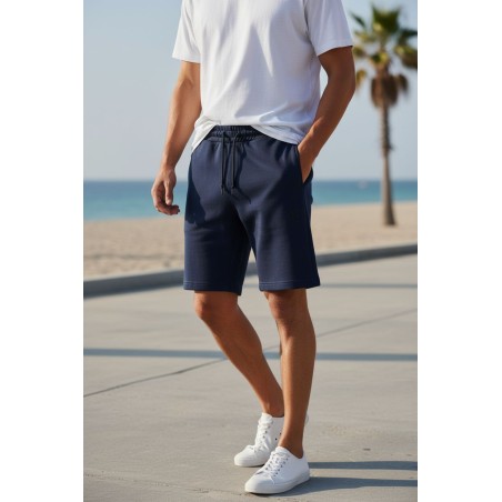 URBAN RING UR1120071 Bermuda Felpa Basic Uomo Blu