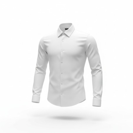 Urban Ring UR1130007 Camicia Uomo Collo Italiano Bianco