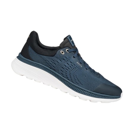 Geox U SPHERICA ACTIF X1 U65HUB Sneakers Uomo Stringate Avio Black