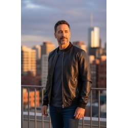 Urban Ring UR1140002 Bomber con Collo Alla Coreana Nero 2