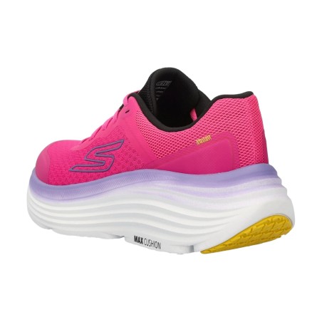 SKECHERS 129470 MAX CUSHIONING ENDEAVOUR Sneakers Donna Stringate Fuxia