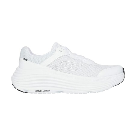 SKECHERS 129470 MAX CUSHIONING ENDEAVOUR Sneakers Donna Stringate White/Black