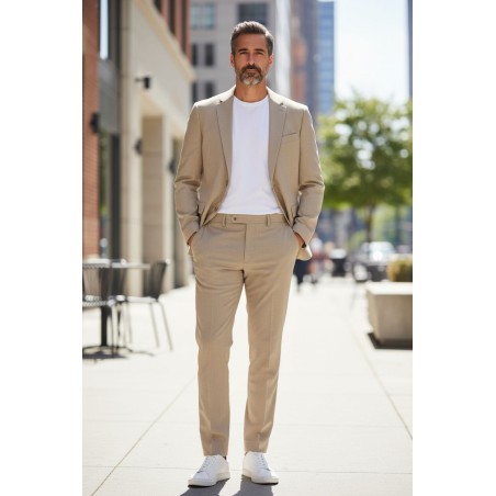 Urban Ring UR1160001 Abito Poliviscosa Uomo Cammello 