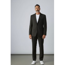 Urban Ring UR1160001 Abito Poliviscosa Uomo Nero 2