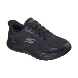 SKECHERS 125840 GO WALK ARCH FIT Sneakers Donna con Lacci Elastici Slip-Ins Nero 2