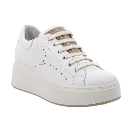 IGI&CO 1147011 Sneakers Donna Alte Bianco/Platino