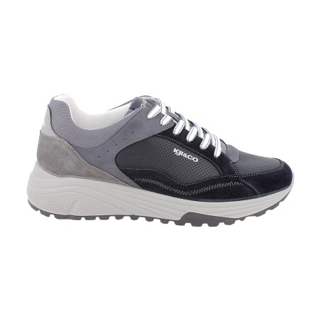 IGI&CO 1119900 Sneakers Uomo Stringate Blu/Grigio