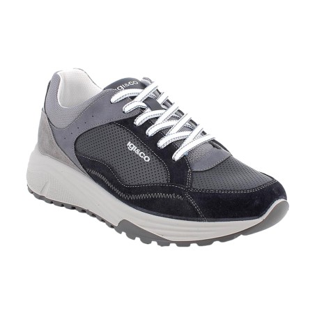 IGI&CO 1119900 Sneakers Uomo Stringate Blu/Grigio