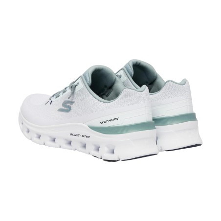 SKECHERS 233132 GLIDE-STEP PRO-WAVERRA Sneakers Uomo Stringate Bianco/Blu