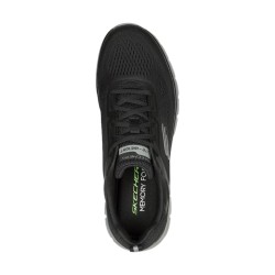 SKECHERS 232698 TRACK - BROADER Sneakers Uomo Stringate Nero 2