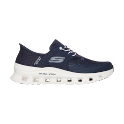 SKECHERS 232930 GLIDE-STEP PRO Sneakers Uomo Con Lacci Elastici Slip-Ins Blu