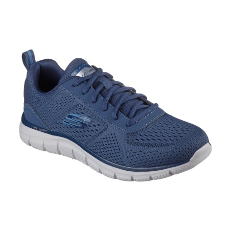 SKECHERS 232758 LESHUR Sneakers Uomo Stringate Blu