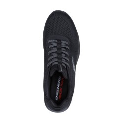 SKECHERS 232963 SUMMITS-ECKLER Sneakers Uomo con Lacci Elastici Nero 2