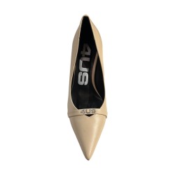 Paciotti 4US 4K2609 Décolleté Donna Tacco Alto Beige 2