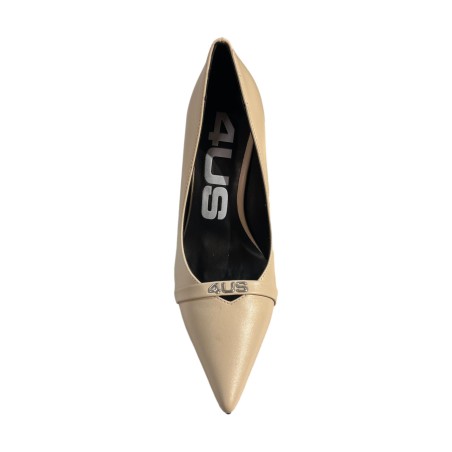 Paciotti 4US 4K2609 Décolleté Donna Tacco Alto Beige