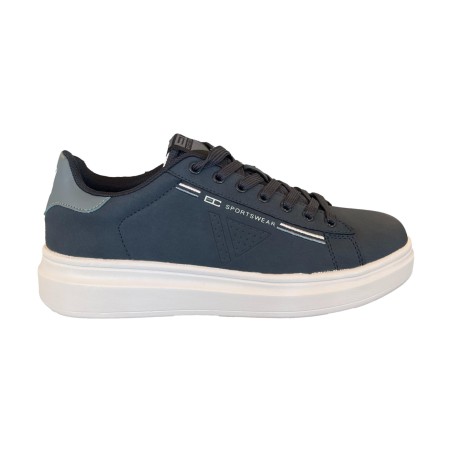 Enrico Coveri ATELIER LTH Sneakers Uomo Stringate Blu