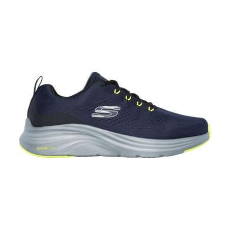 SKECHERS 232625 VAPOR FOAM Sneakers Uomo Stringate Navy/Lime