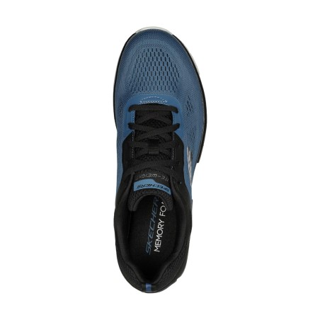 SKECHERS 232698 TRACK - BROADER Sneakers Uomo Stringate Blu/Nero