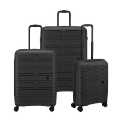 Roncato 42202001 SUPERNOVA 2.0 Set 3 Trolley Cabina Medio Grande Black
