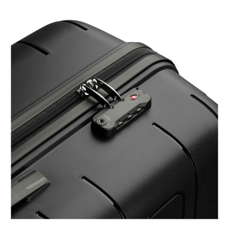 Roncato 42202001 SUPERNOVA 2.0 Set 3 Trolley Cabina Medio Grande Black