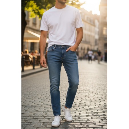  Urban Ring UR1150008 CROPPED Jeans Uomo Blu