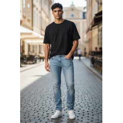  Urban Ring UR1150001 SLIM Jeans Uomo Blu Chiaro 2