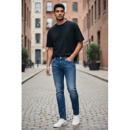  Urban Ring UR1150002 SLIM Jeans Uomo Blu