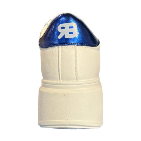 Renato Balestra  RB25F12A Sneakers Donna Stringate con Accessori White/Blue