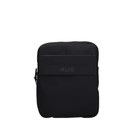  Paciotti 4US FRED 10541Tracolla Uomo con Logo Frontale Doppia Zip Nero