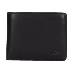 Paciotti 4US 10459 Portafogli Uomo con Porta Monete Vera Pelle Black