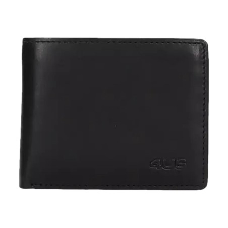 Paciotti 4US 10459 Portafogli Uomo con Porta Monete Vera Pelle Black