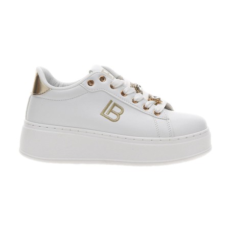 Laura Biagiotti 9622 Sneakers Donna Stringate con Accessorio White/Calf