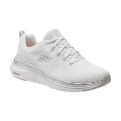 SKECHERS 150025 VAPOR FOAM - MIDNIGH Sneakers Donna stringate White/Silver