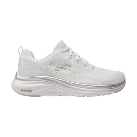 SKECHERS 150025 VAPOR FOAM - MIDNIGH Sneakers Donna stringate White/Silver
