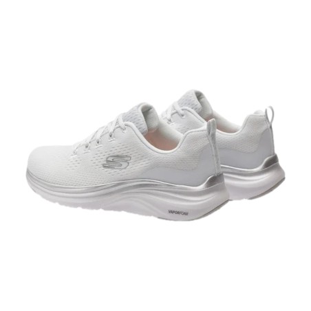 SKECHERS 150025 VAPOR FOAM - MIDNIGH Sneakers Donna stringate White/Silver