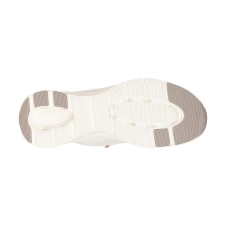 SKECHERS 150428  Slip Ins Glide Step Sneakers Donna Stringate Natural Brown