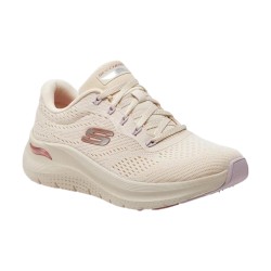 SKECHERS 150051 ARCH FIT 2.0 - BIG L Sneakers Donna Stringate Natural Multi 2